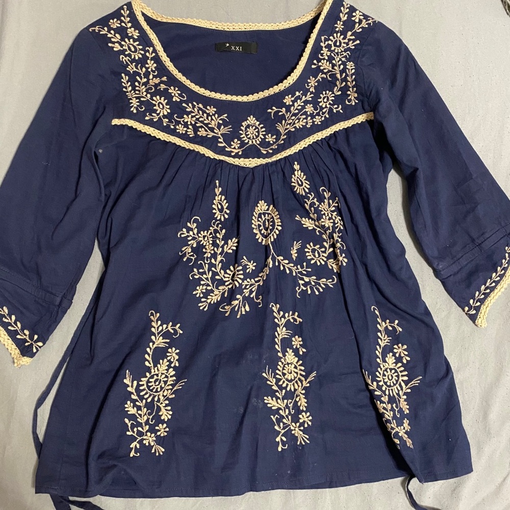 Embroidered blouse